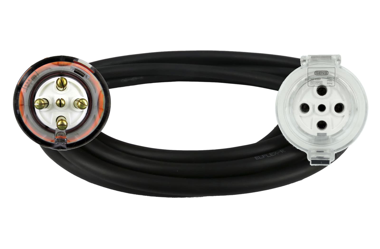 32A 5-Pin 415V 5m Heavy Duty Extension Lead