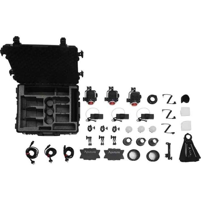 Aputure Storm 80c 3-Head RGBWW LED Kit
