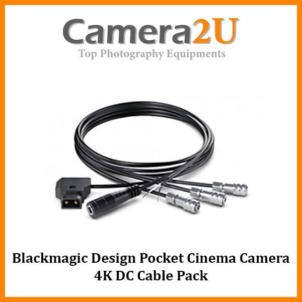 Blackmagic Pocket Camera DC Cable Pack