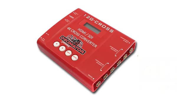 Redbyte Decimator 12G-Cross 4K HDMI/SDI Cross Converter