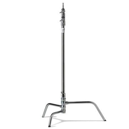 Kupo 40-inch Master C-Stand with Turtle Base – Silver
