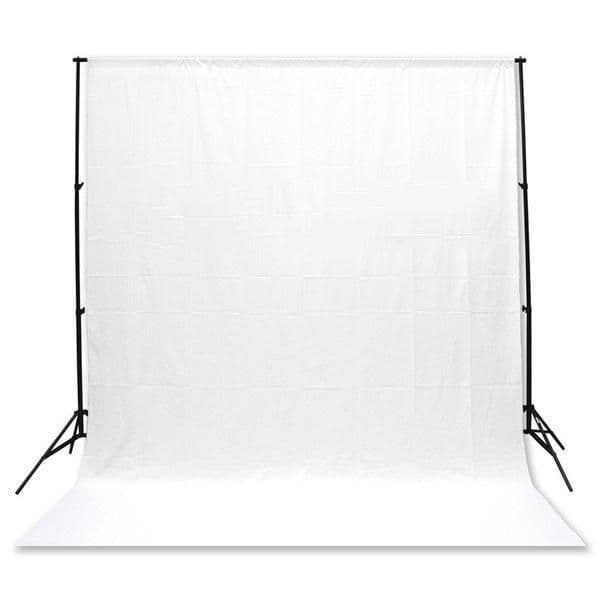 Pure White Vinyl Background Backdrop 3m x 6m