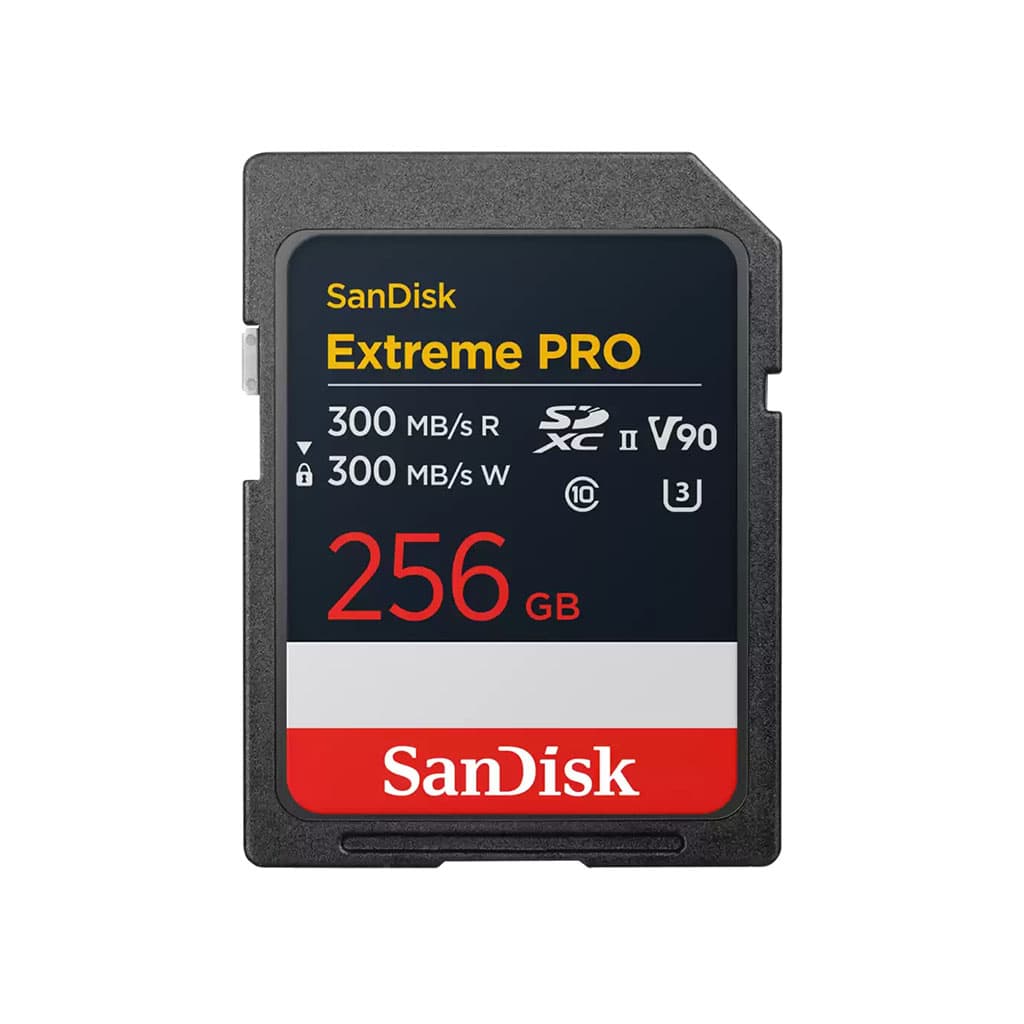 SanDisk Extreme PRO SDXC 256GB UHS-II Memory Card