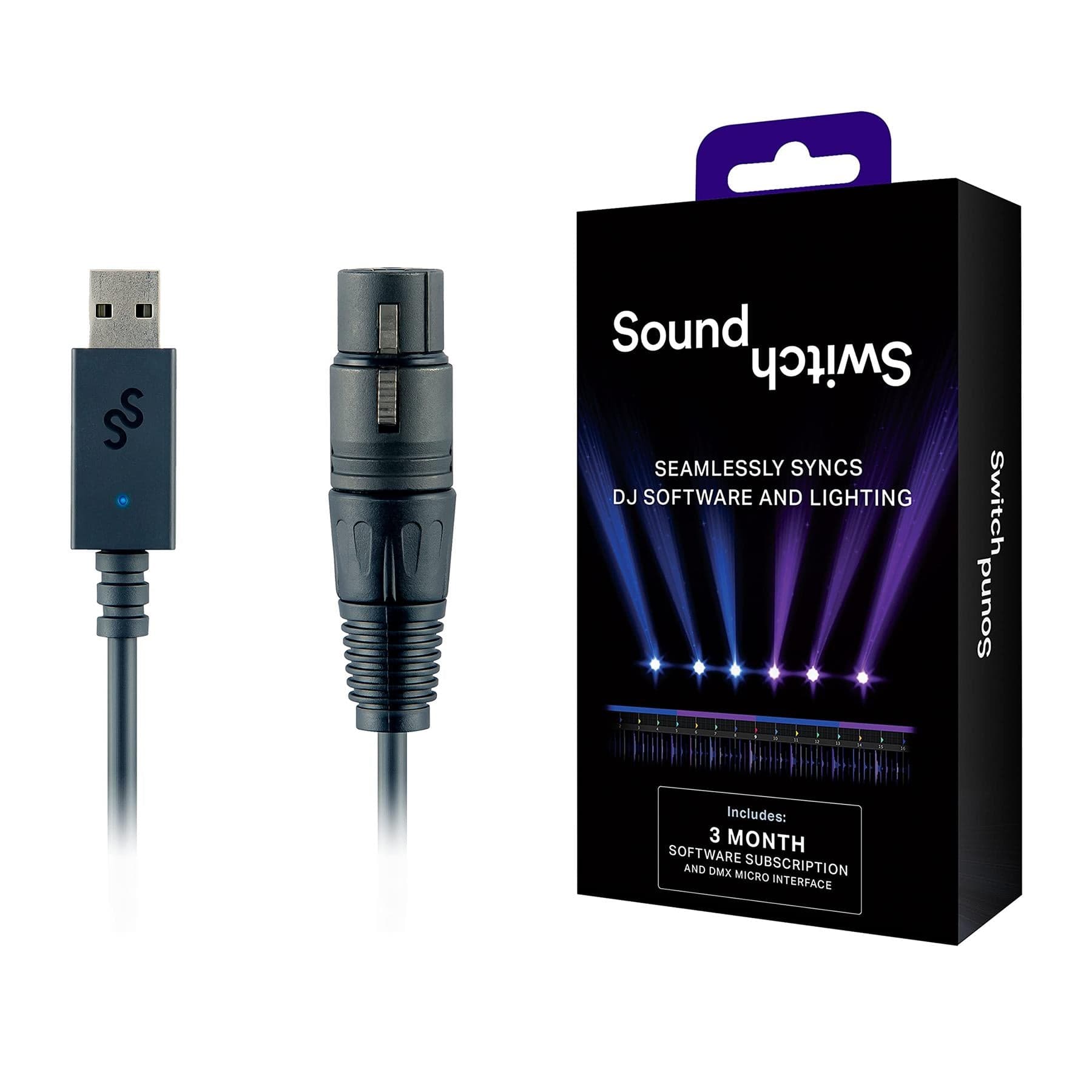 SoundSwitch USB to DMX Lighting Interface