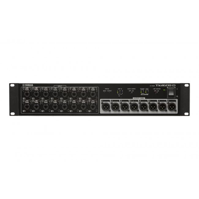 Yamaha TIO1608-D Dante Rack Stage Box